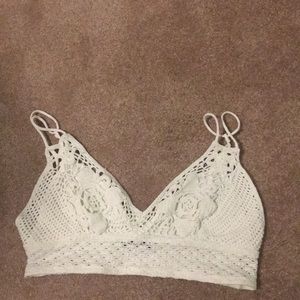 Urban Outfitters White Bralette